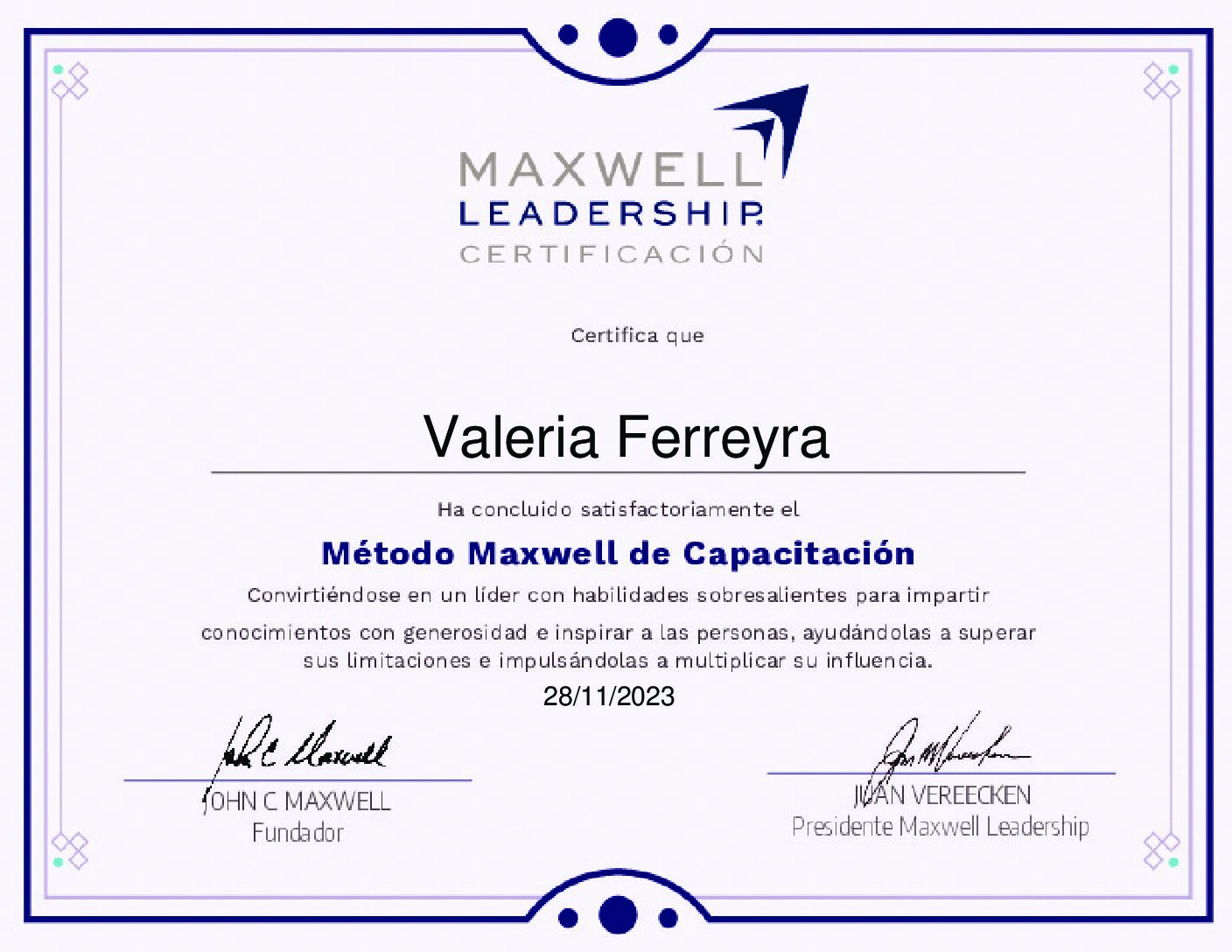 Método Maxwell de Capacitación